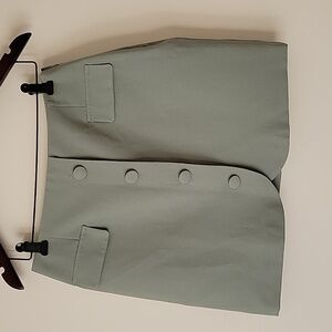 Miss Selfridge Women's Green Mini Skirt- Size 6- New!